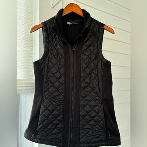 Athleta Black Quilted Women's Vest